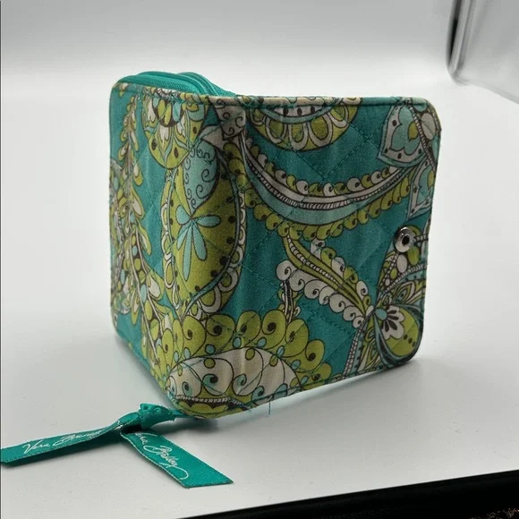 Vera Bradley Turquoise Floral Wallet - Picture 6 of 7